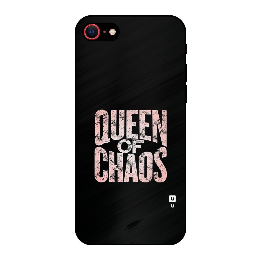 Queen of Chaos Metal Back Case for iPhone 7