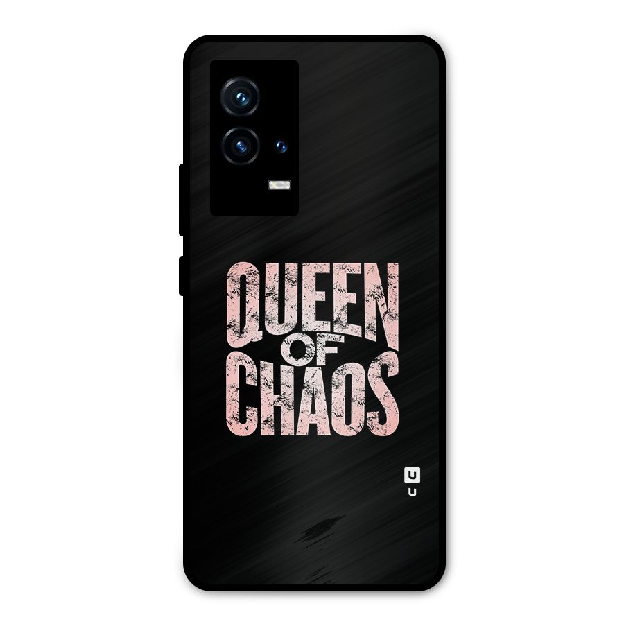 Queen of Chaos Metal Back Case for iQOO 9 5G