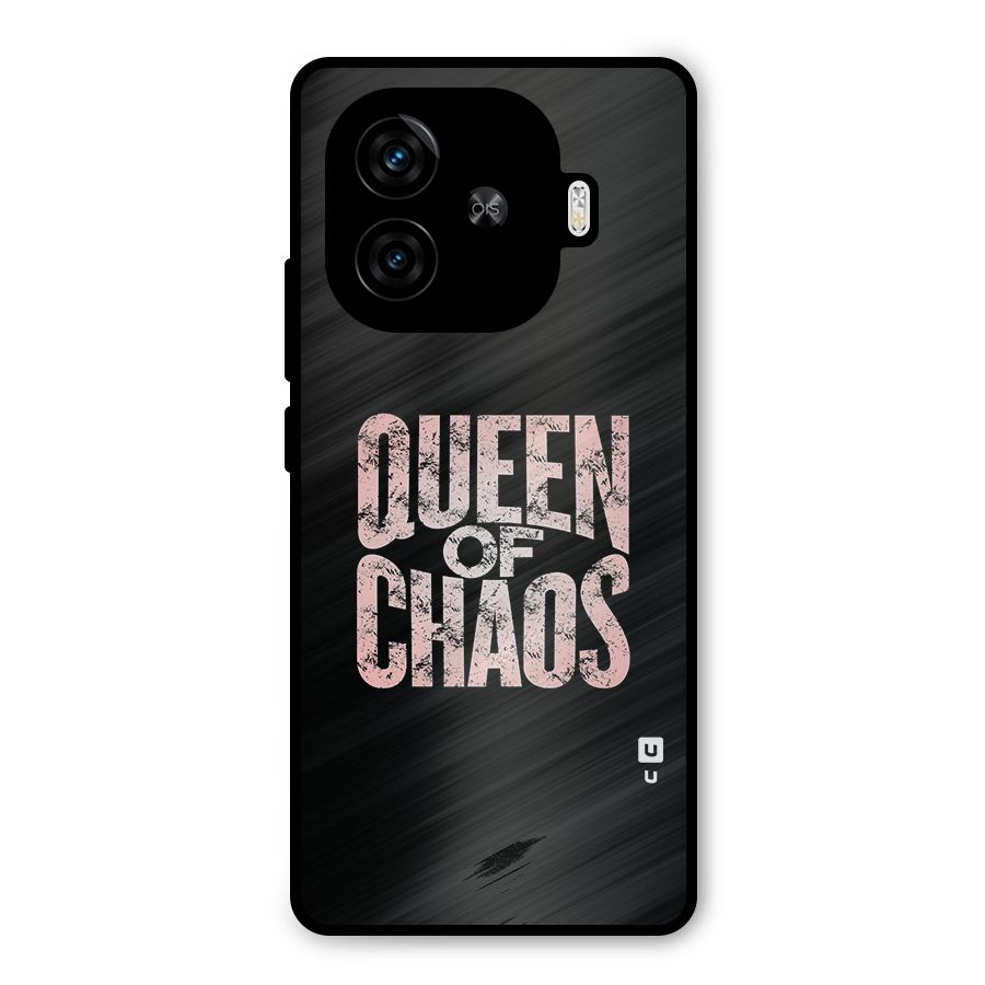 Queen of Chaos Metal Back Case for iQOO Z9 Turbo