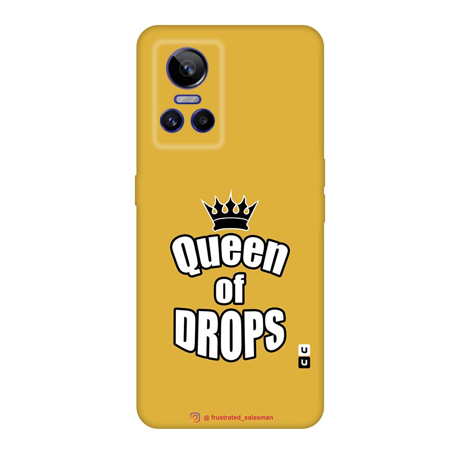 Queen of Drops Mustard Yellow Original Polycarbonate Back Case for Realme GT Neo 3