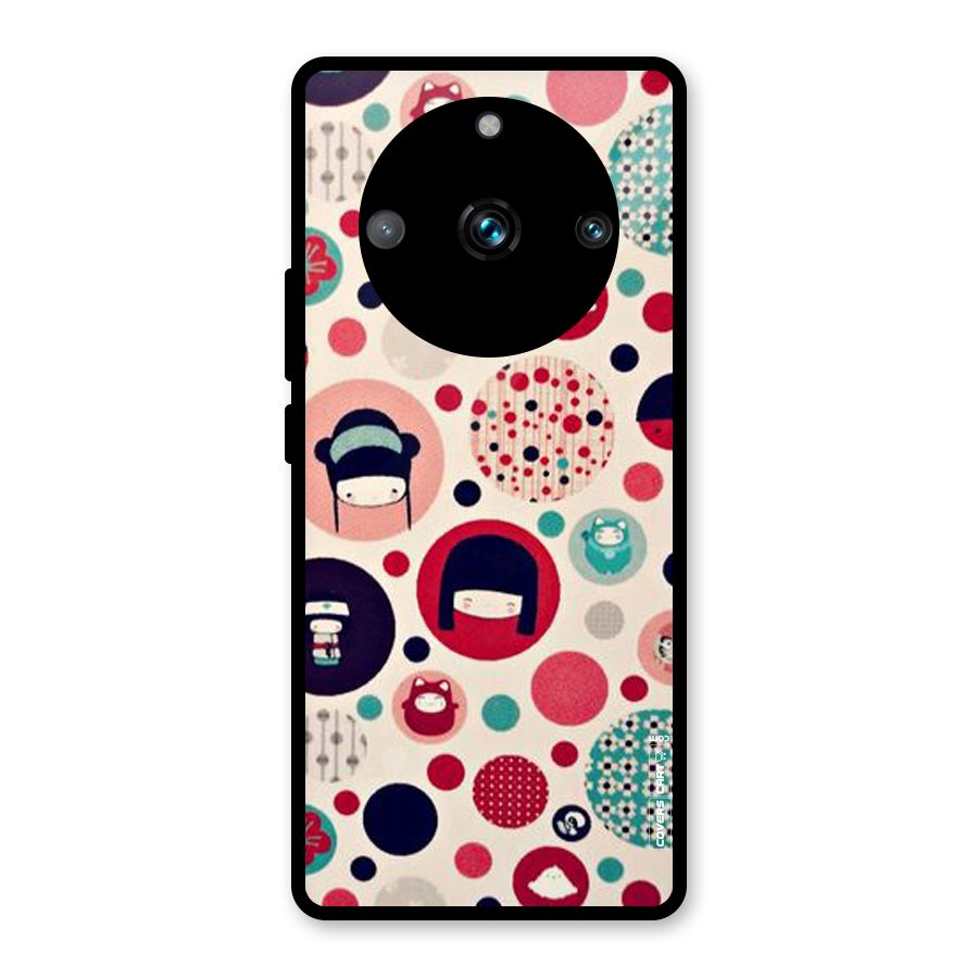 Quirky Glass Back Case for Realme 11 Pro Plus