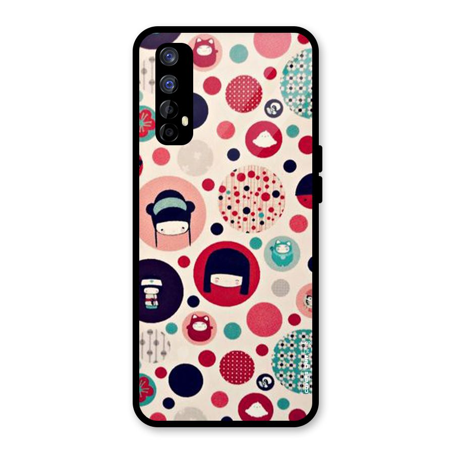 Quirky Glass Back Case for Realme Narzo 20 Pro