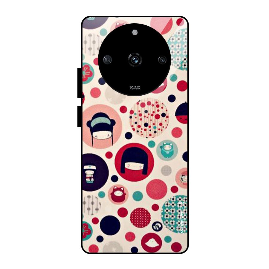 Quirky Glass Back Case for Realme Narzo 60 5G
