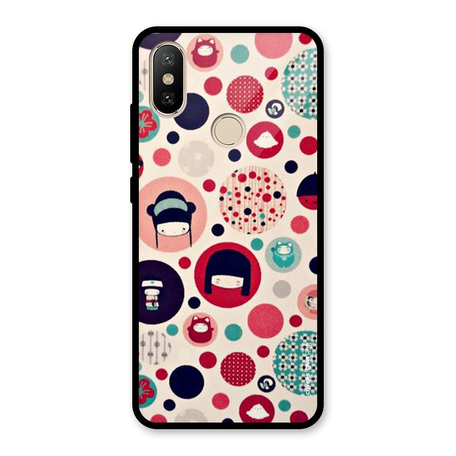 Quirky Glass Back Case for Redmi A2