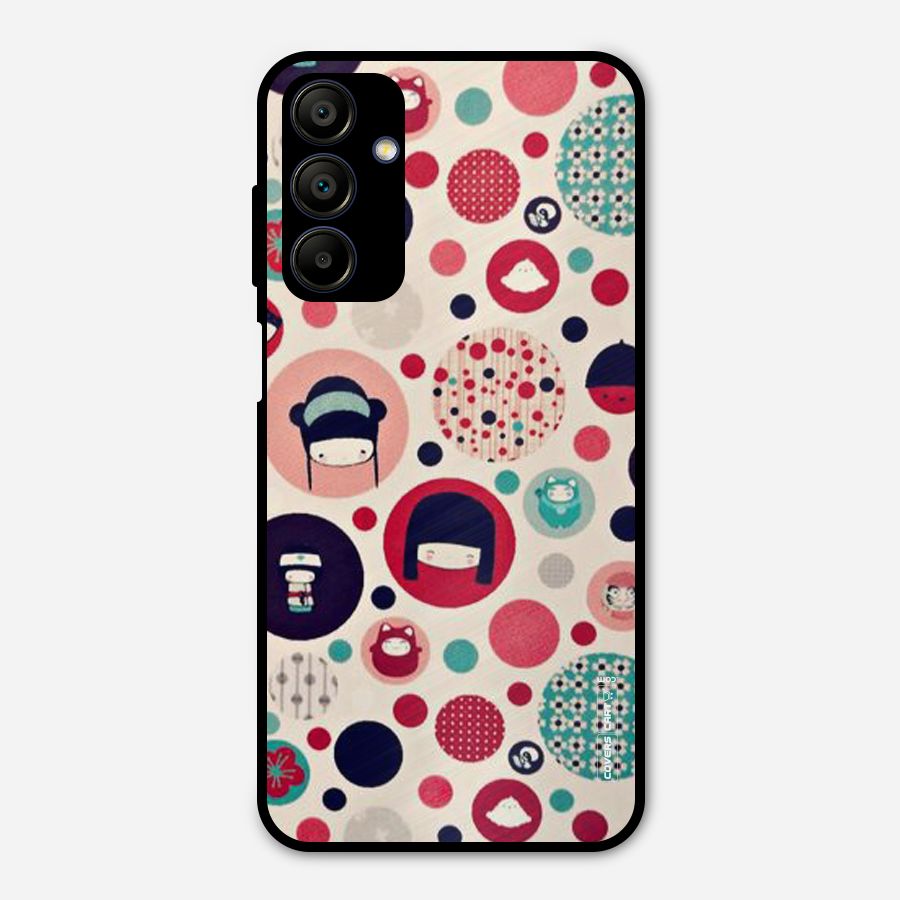 Quirky Metal Back Case for Galaxy A15 5G