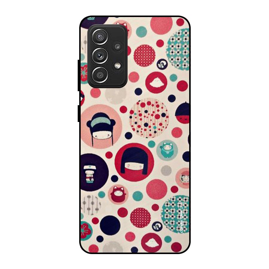 Quirky Metal Back Case for Galaxy A52