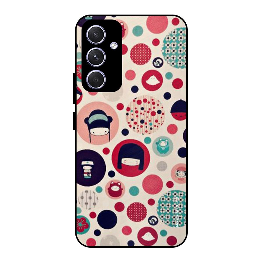 Quirky Metal Back Case for Galaxy A54