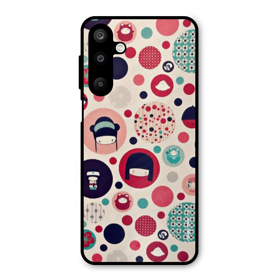 Quirky Metal Back Case for Galaxy M16