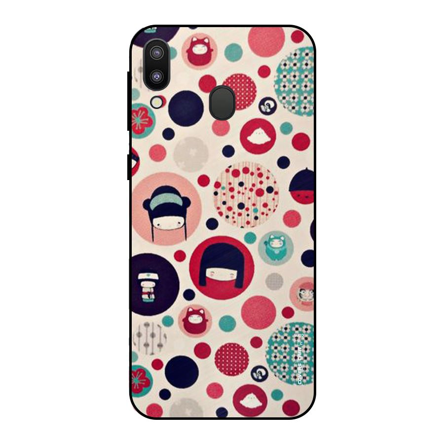 Quirky Metal Back Case for Galaxy M20
