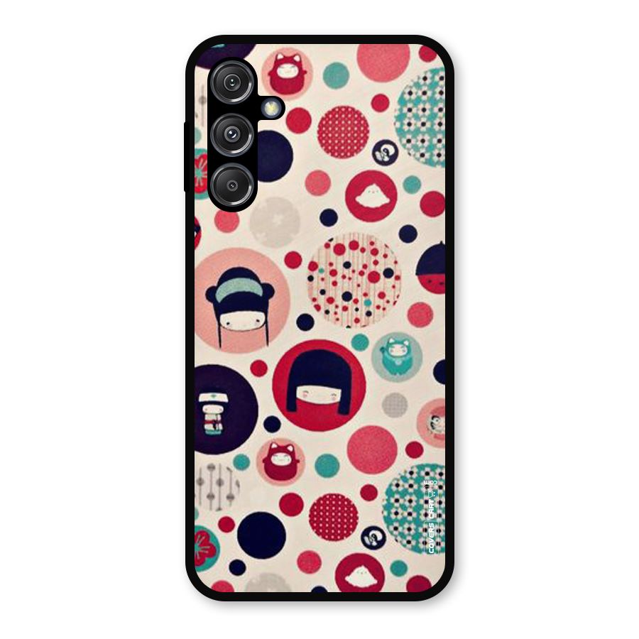 Quirky Metal Back Case for Galaxy M34 5G