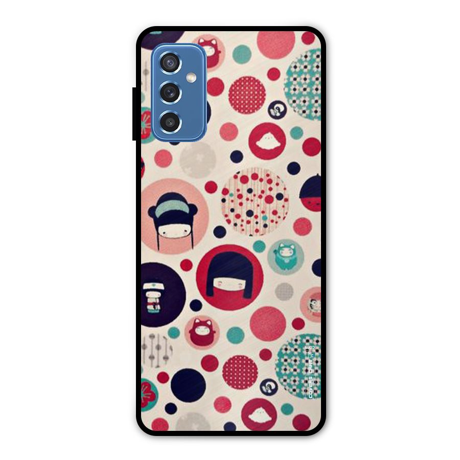 Quirky Metal Back Case for Galaxy M52 5G