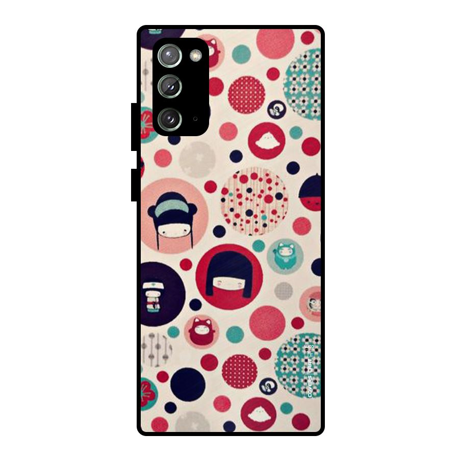 Quirky Metal Back Case for Galaxy Note 20