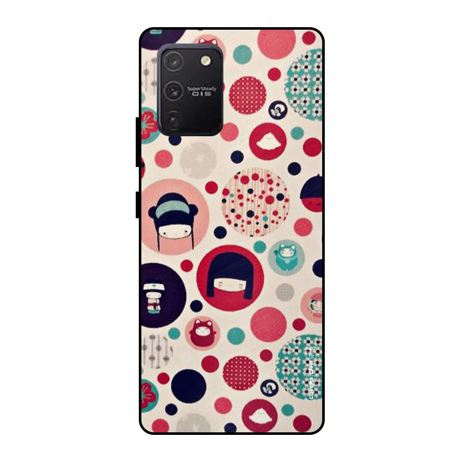 Quirky Metal Back Case for Galaxy S10 Lite