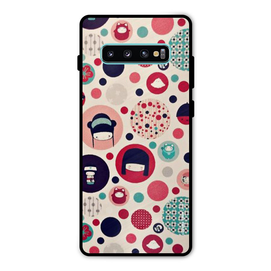 Quirky Metal Back Case for Galaxy S10 Plus