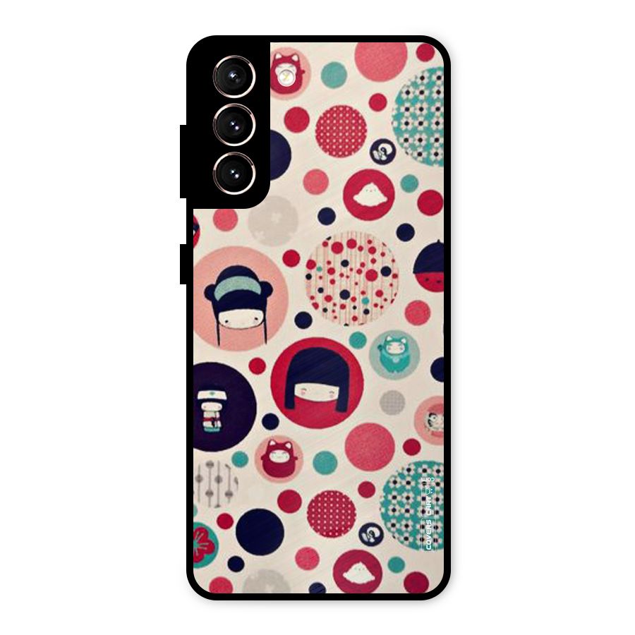 Quirky Metal Back Case for Galaxy S21 5G