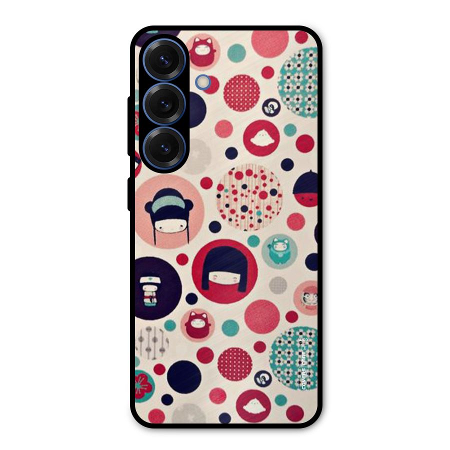 Quirky Metal Back Case for Galaxy S25
