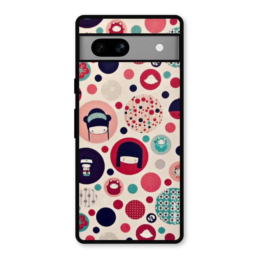 Quirky Metal Back Case for Google Pixel 7a