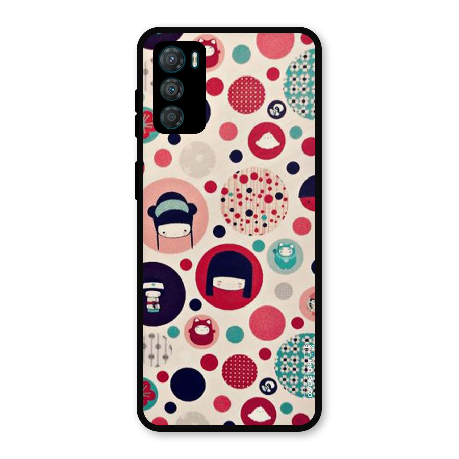 Quirky Metal Back Case for Moto G42