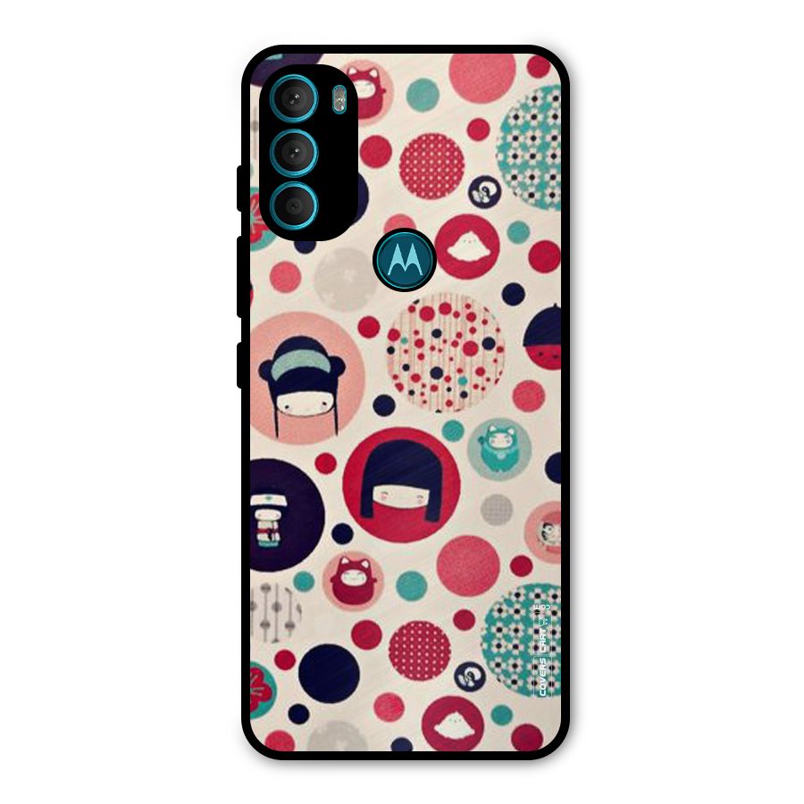 Quirky Metal Back Case for Moto G71 5G