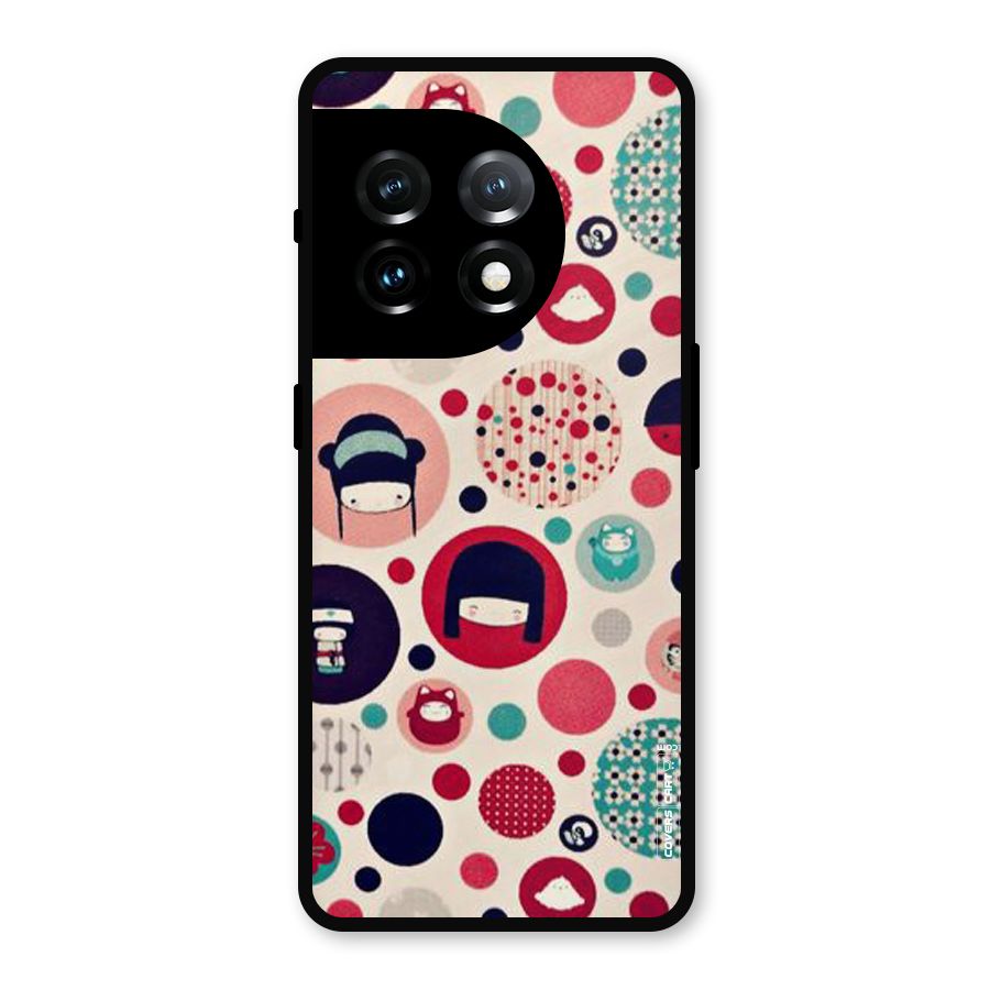 Quirky Metal Back Case for OnePlus 11