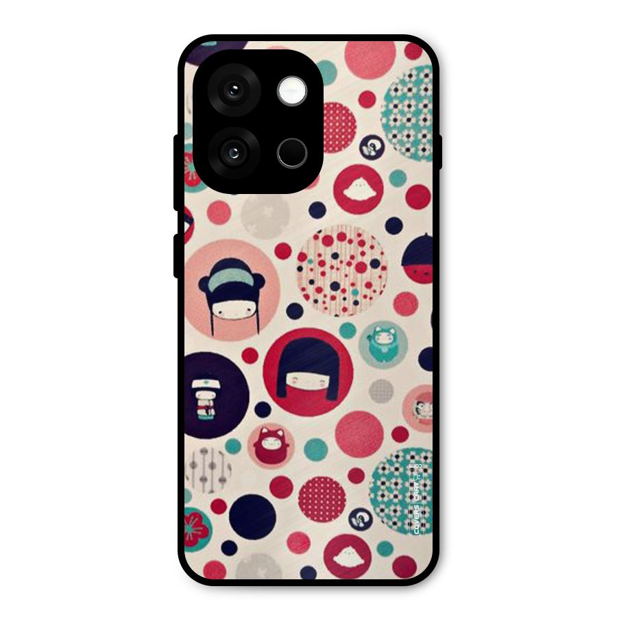 Quirky Metal Back Case for OnePlus 13s
