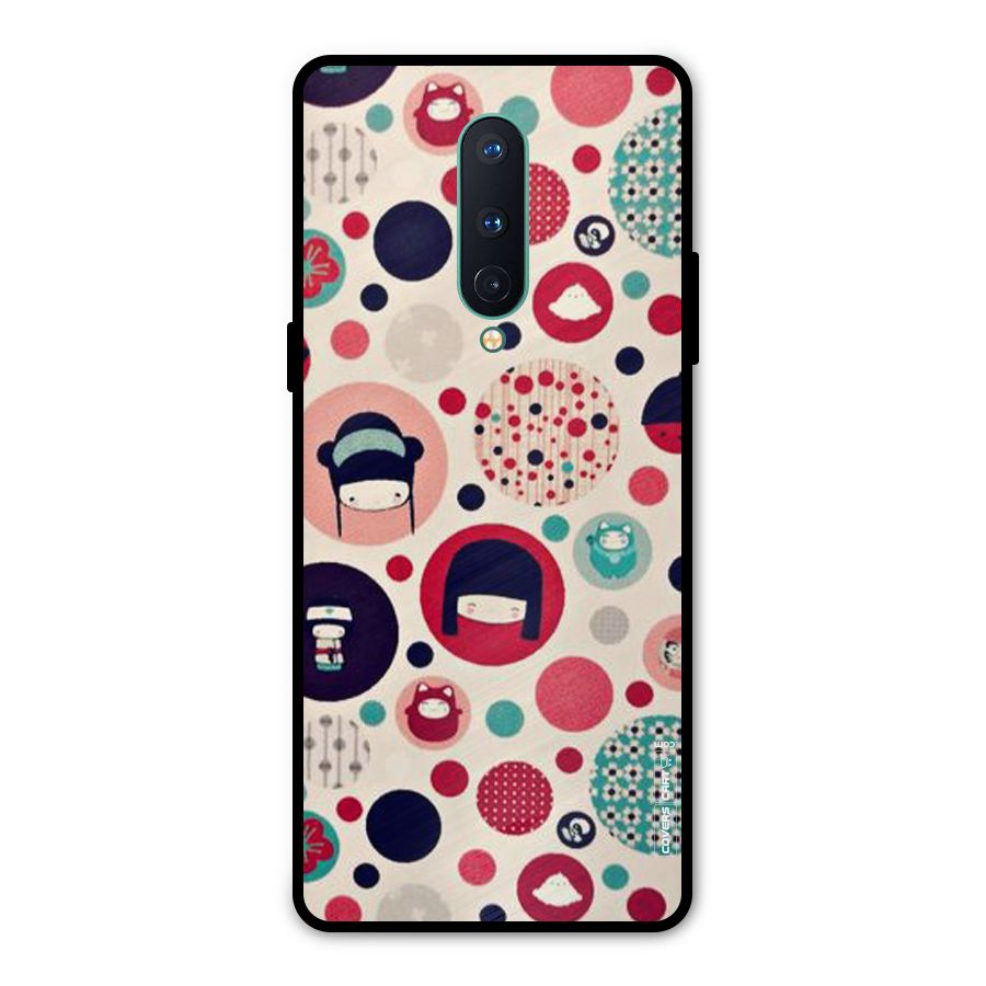 Quirky Metal Back Case for OnePlus 8