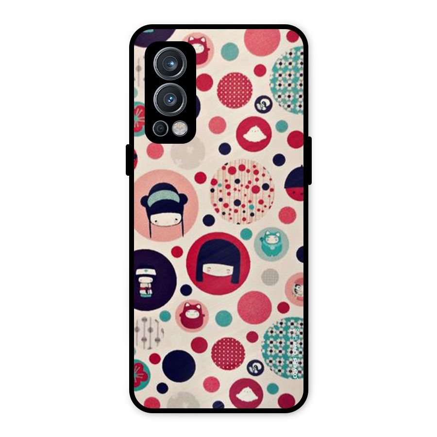 Quirky Metal Back Case for OnePlus Nord 2 5G