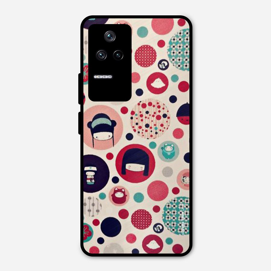 Quirky Metal Back Case for Poco F4 5G
