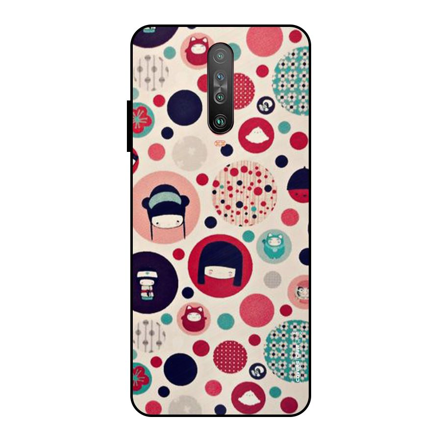 Quirky Metal Back Case for Poco X2