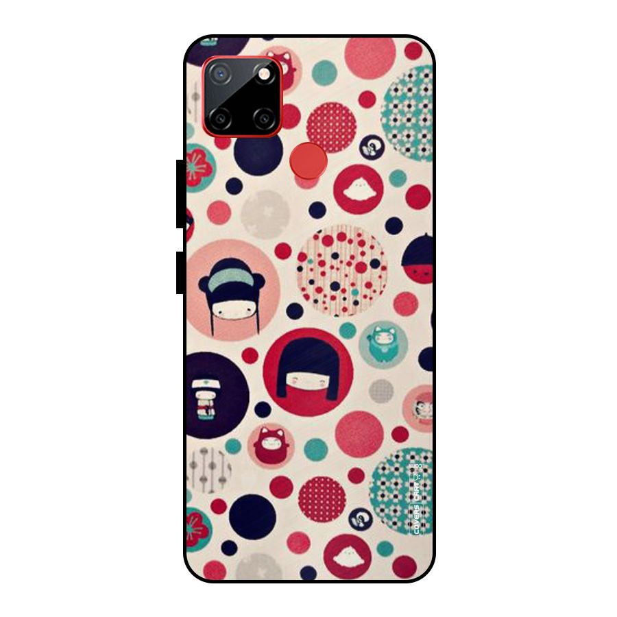 Quirky Metal Back Case for Realme C12