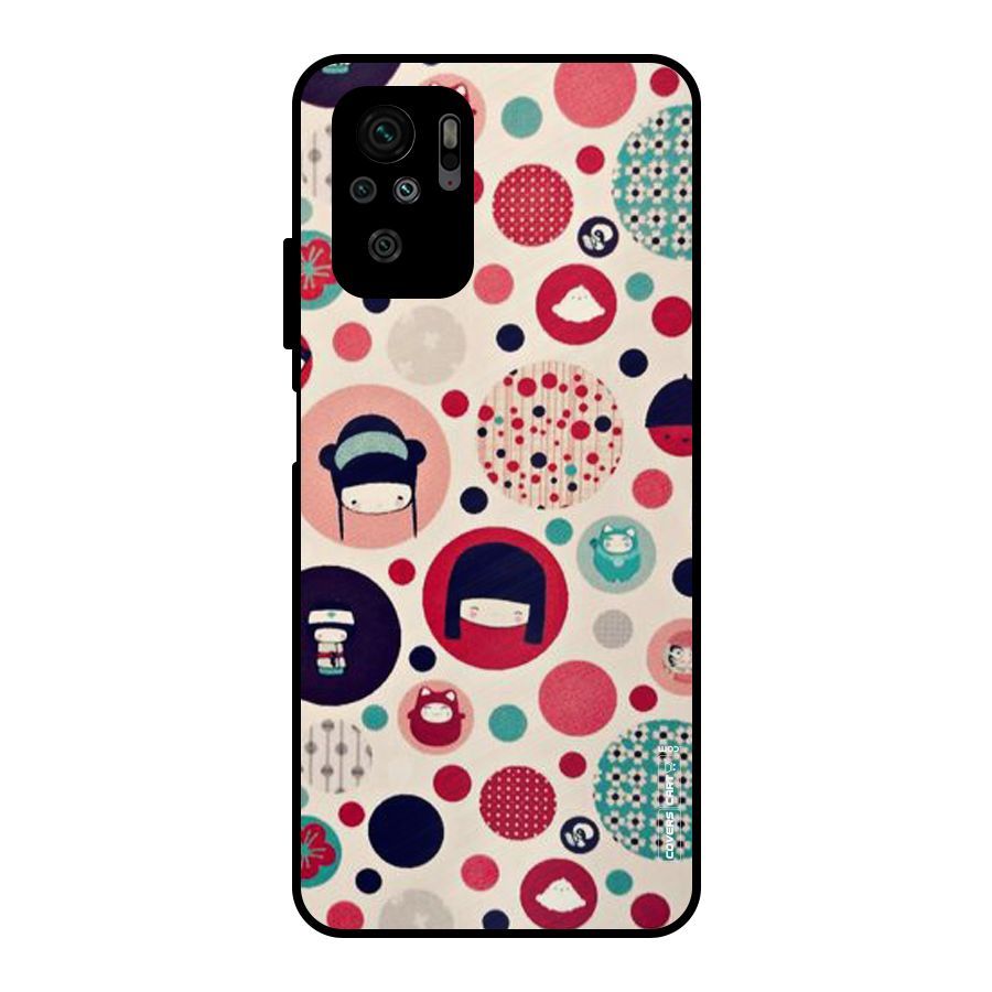 Quirky Metal Back Case for Redmi Note 10