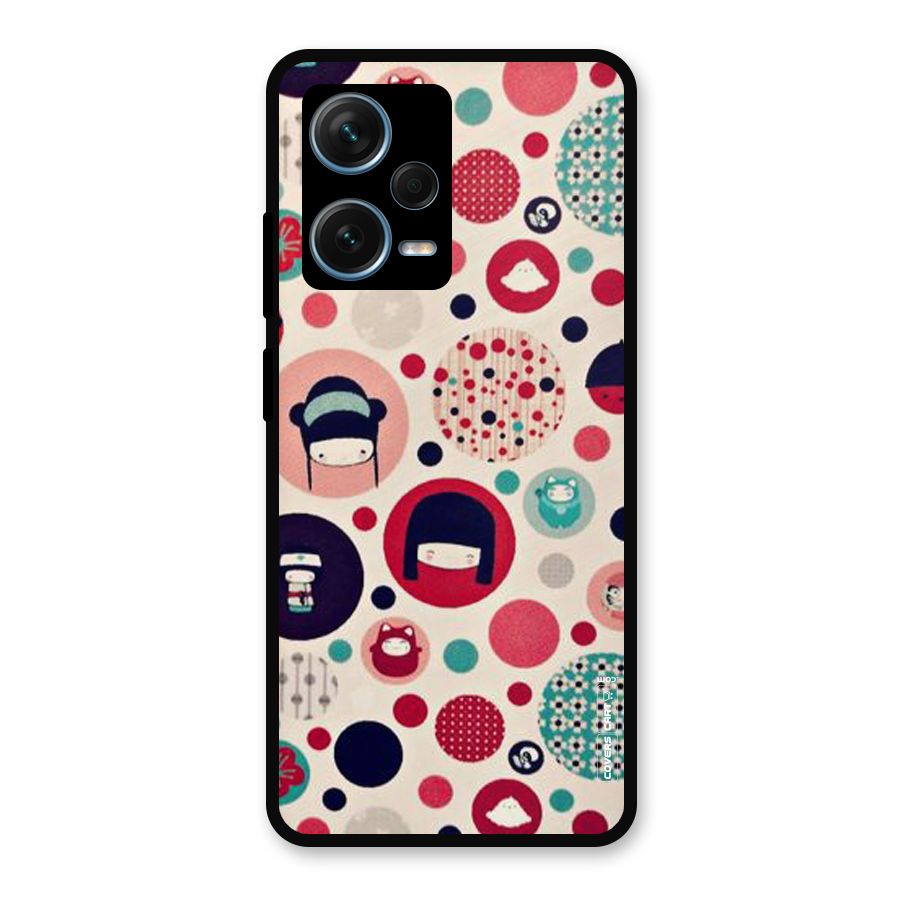 Quirky Metal Back Case for Redmi Note 12 Pro Plus 5G