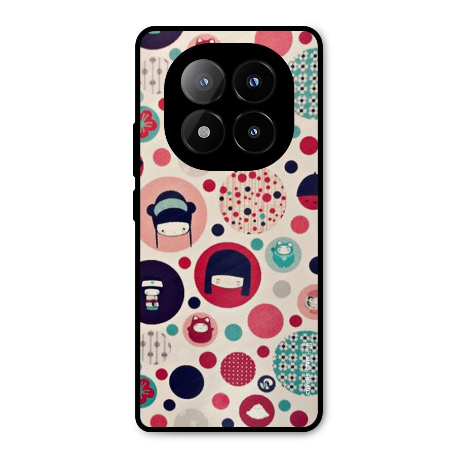 Quirky Metal Back Case for Redmi Note 14 Pro Plus 5G