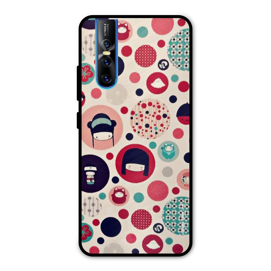 Quirky Metal Back Case for Vivo V15 Pro