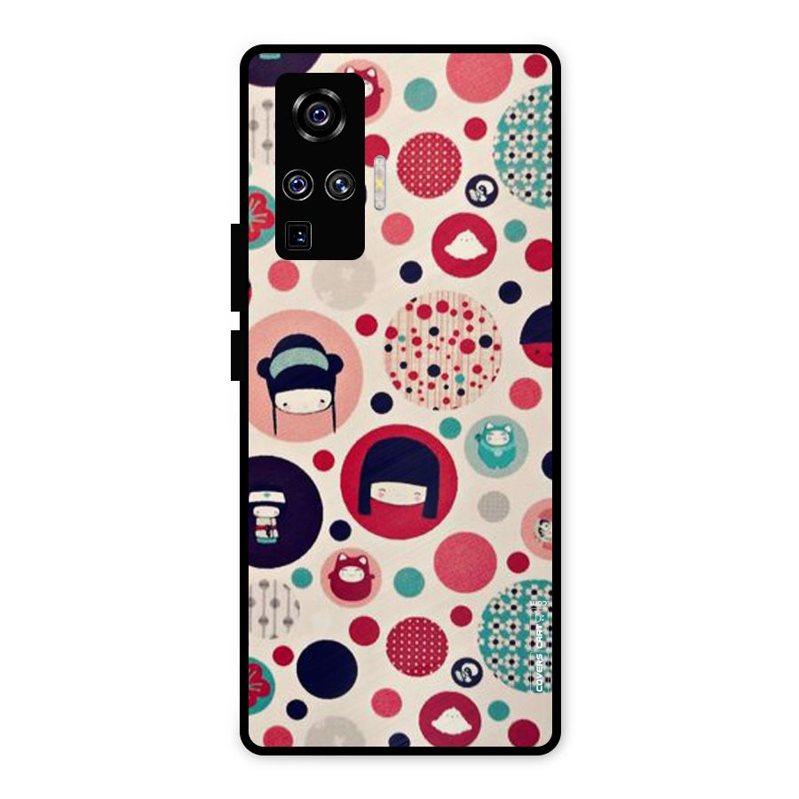 Quirky Metal Back Case for Vivo X50 Pro