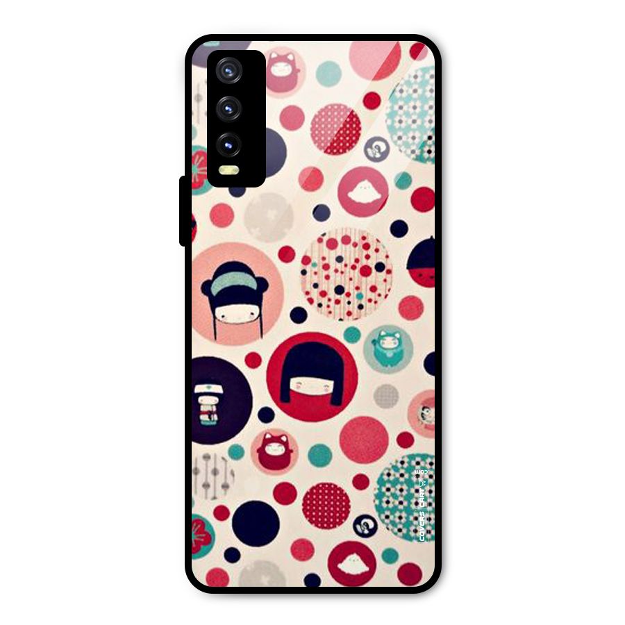 Quirky Metal Back Case for Vivo Y20g
