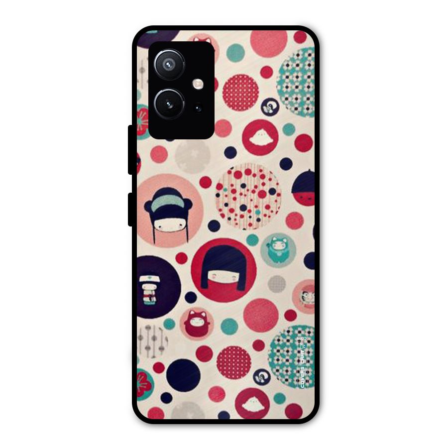 Quirky Metal Back Case for Vivo Y75 5G