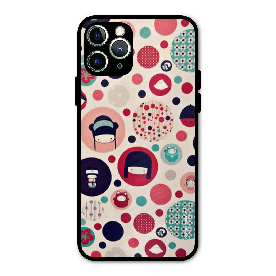 Quirky Metal Back Case for iPhone 11 Pro Max