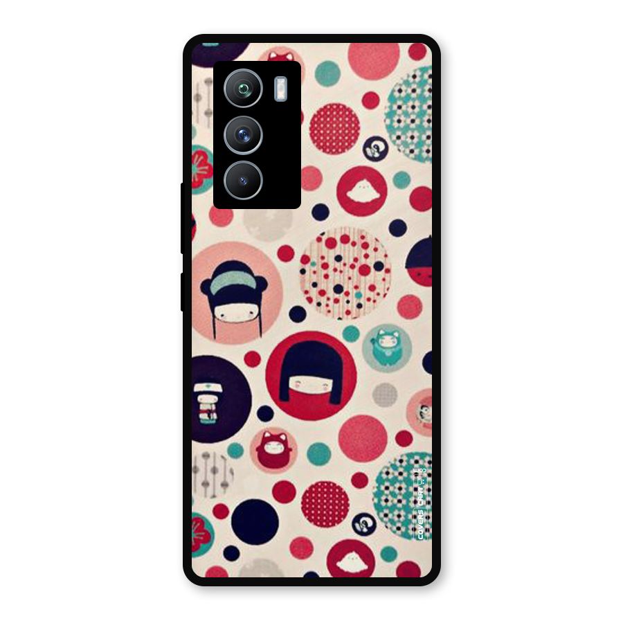 Quirky Metal Back Case for iQOO 9 SE
