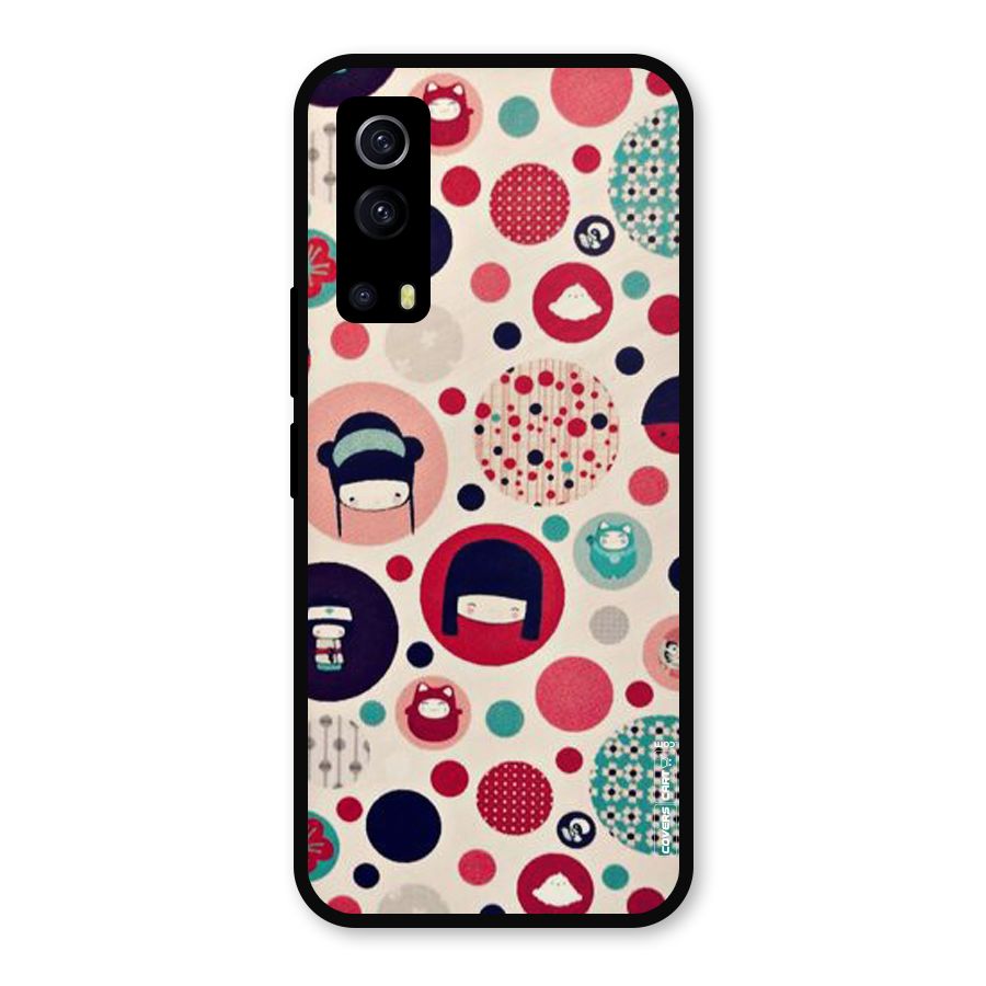 Quirky Metal Back Case for iQOO Z3