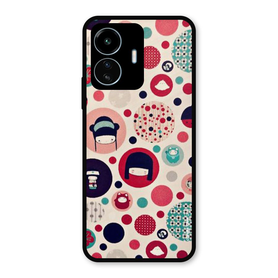 Quirky Metal Back Case for vivo iQOO Z6 Lite 5G