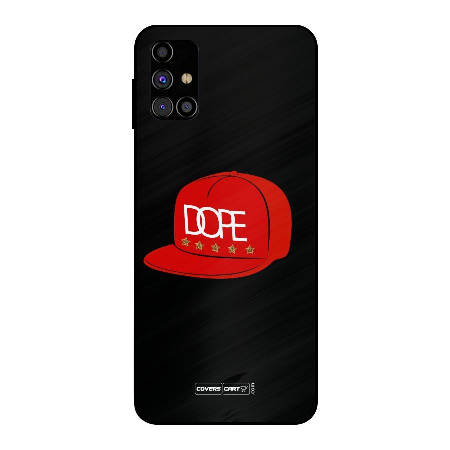 RAA Dope Metal Back Case for Galaxy M31s