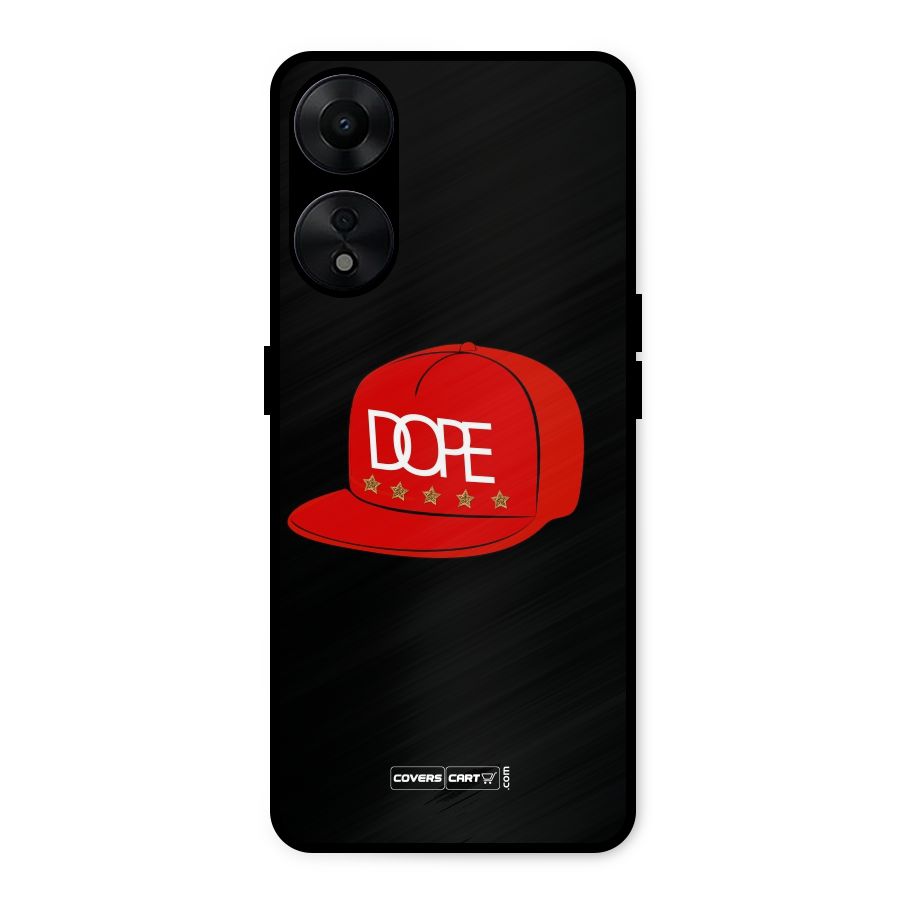 RAA Dope Metal Back Case for Oppo A78 5G