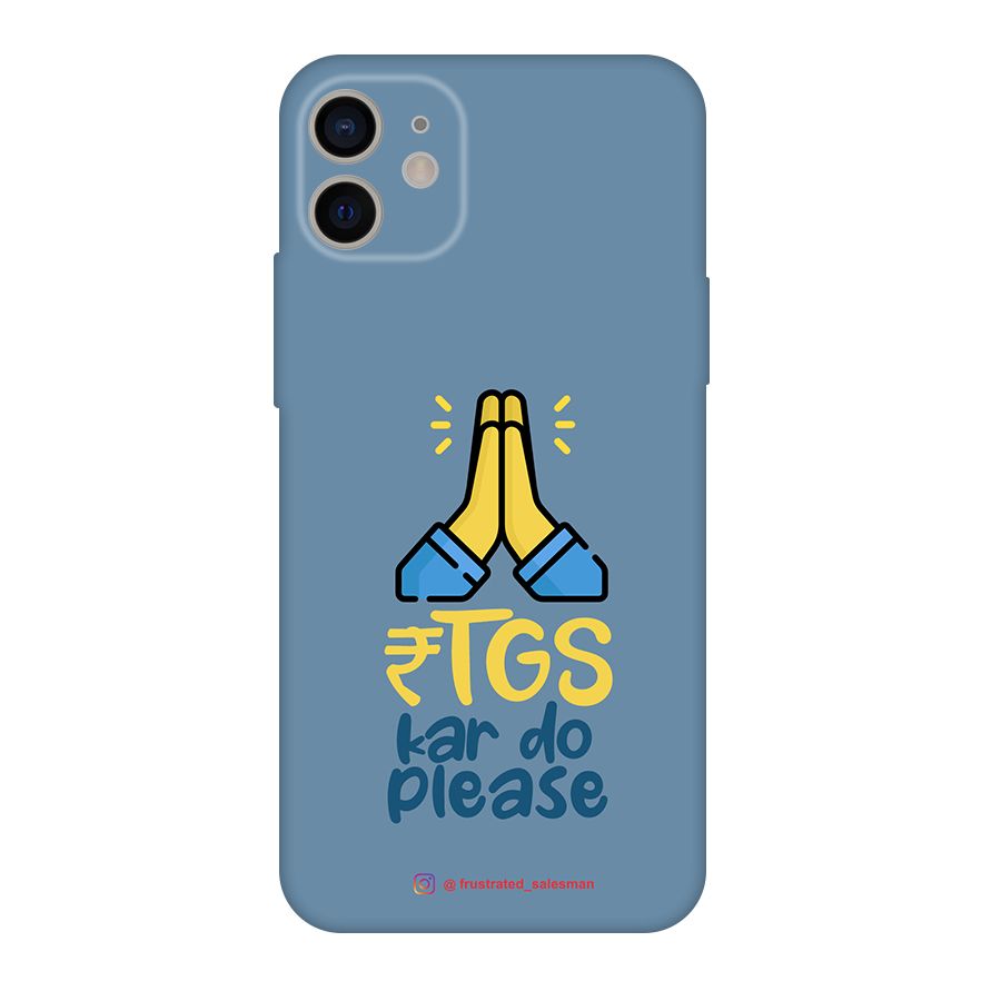 RTGS Kar Do Please SteelBlue Original Polycarbonate Back Case for iPhone 11