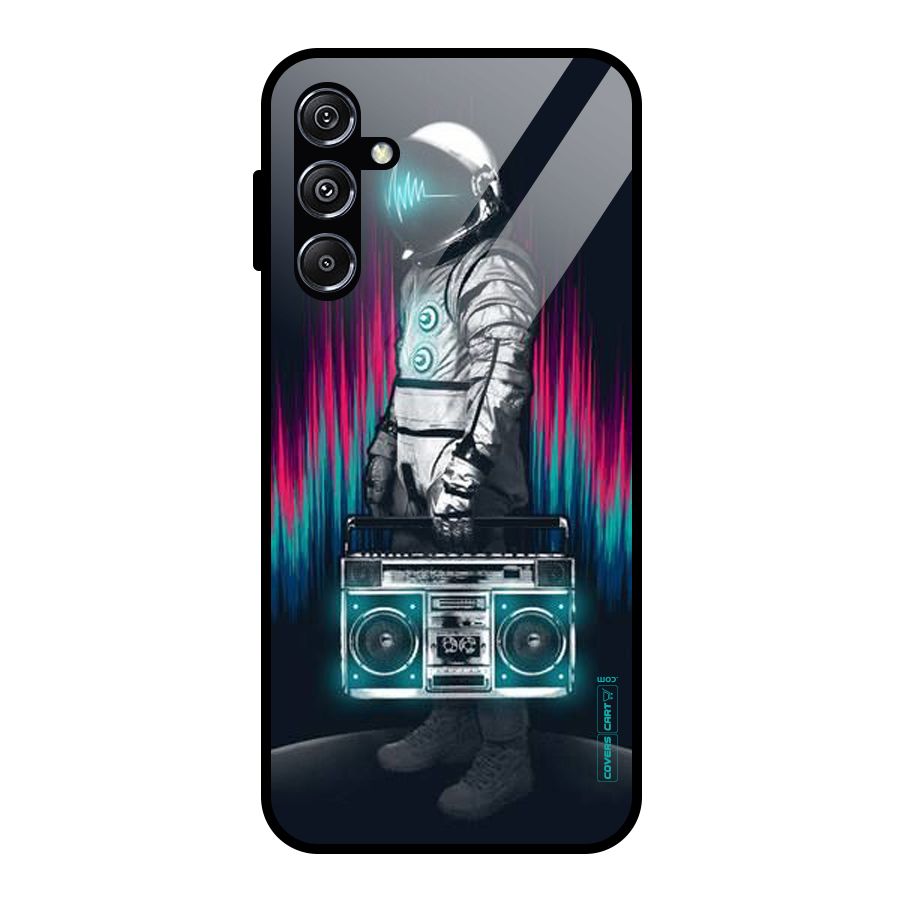Radio Man Glass Back Case for Galaxy M34 5G