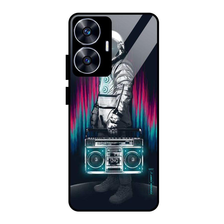 Radio Man Glass Back Case for Realme Narzo N55