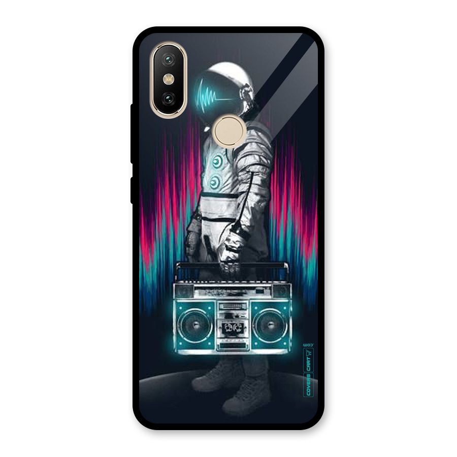 Radio Man Glass Back Case for Redmi A2