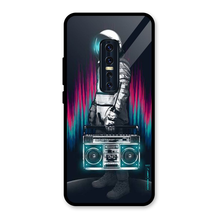 Radio Man Glass Back Case for Vivo V17 Pro