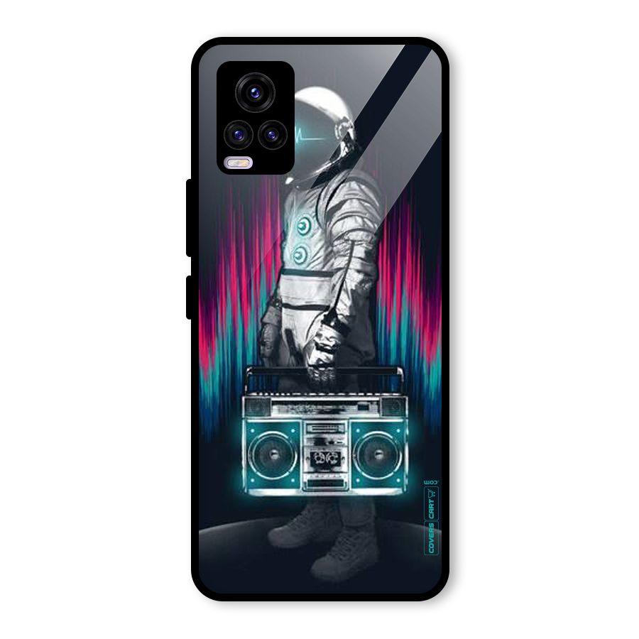Radio Man Glass Back Case for Vivo V20 2021