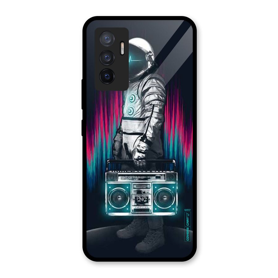 Radio Man Glass Back Case for Vivo V23e